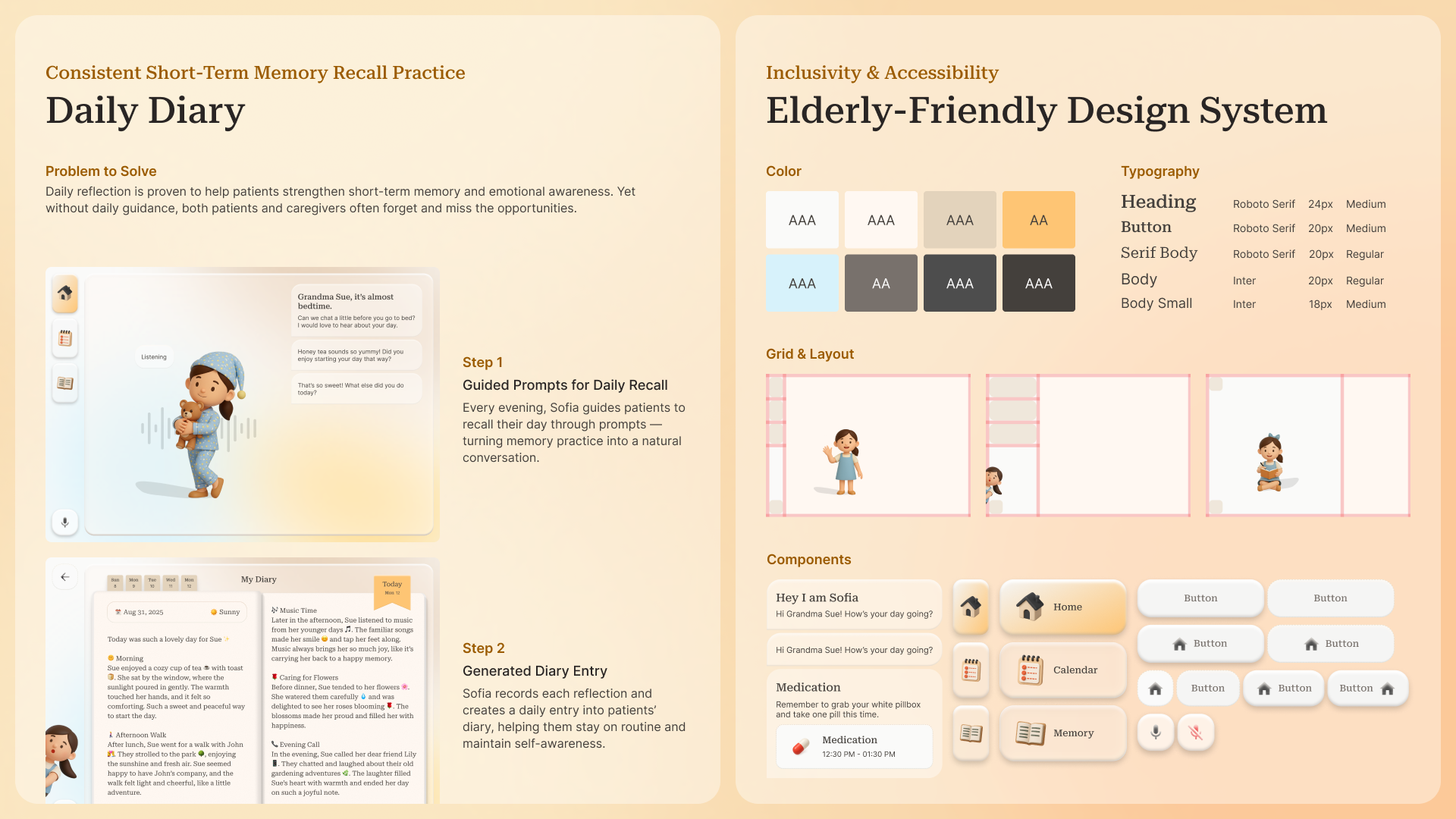 diary & design system